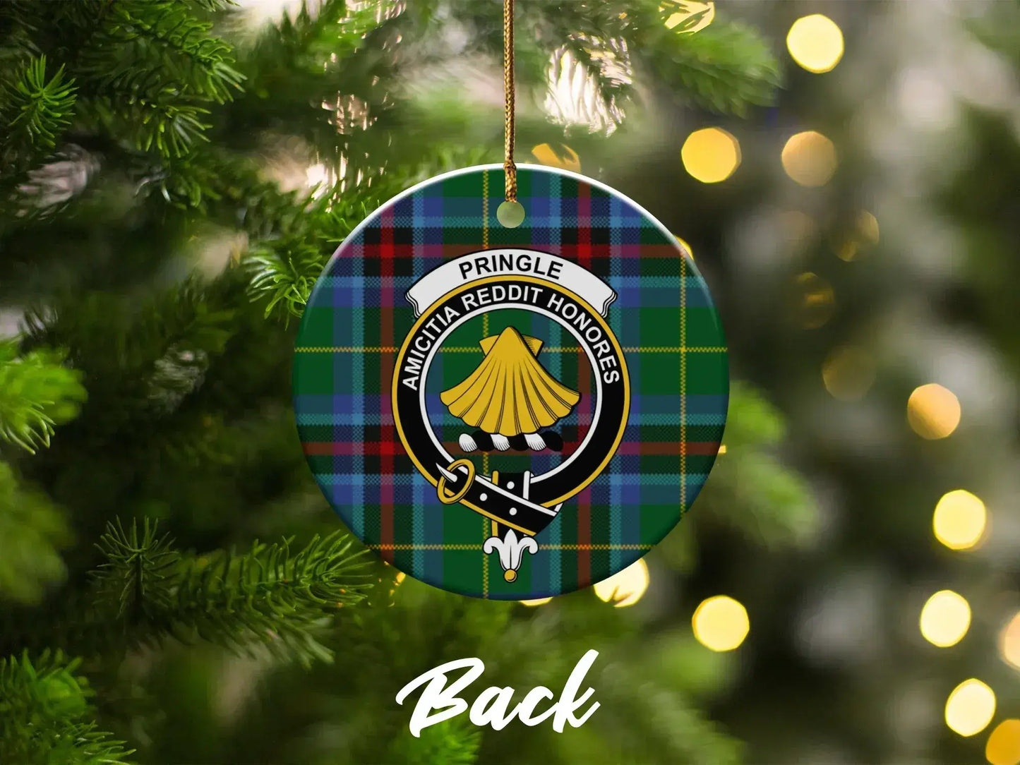 Pringle Amicitia Reddit Honores Tartan Ornament product