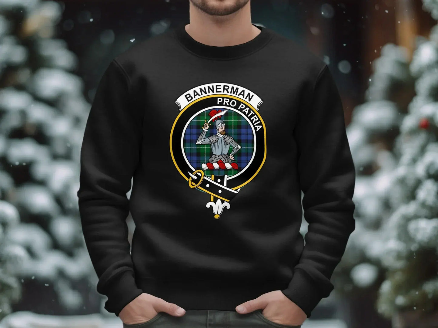 Bannerman Pro Patria Graphic Crewneck product