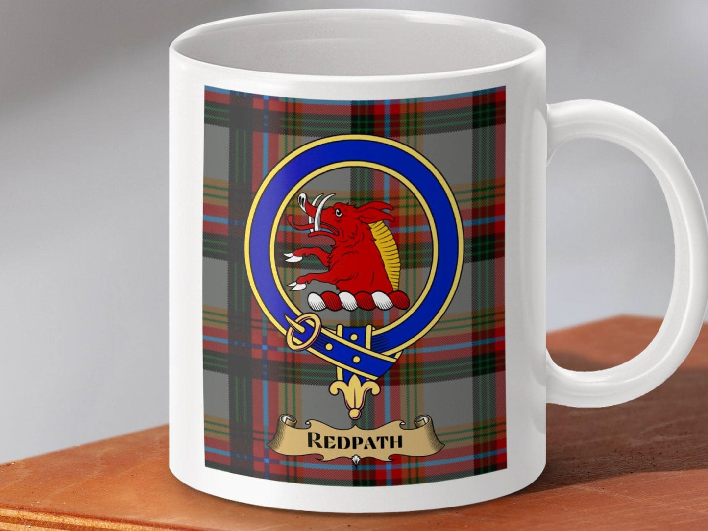 Clan Redpath Scottish Tartan Design Mug product type