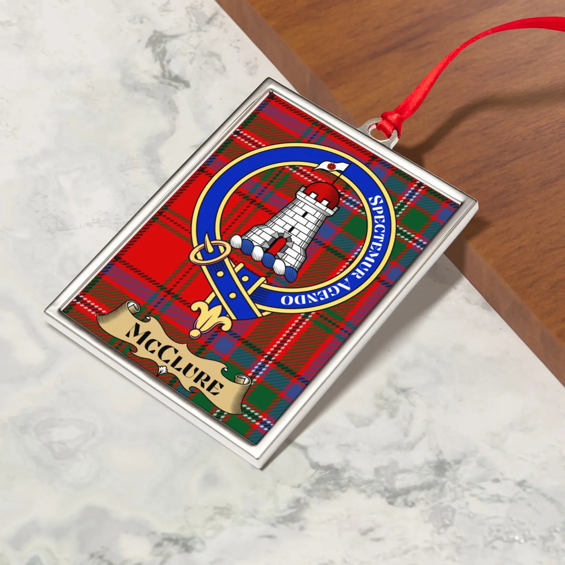 Scottish Clan McClure Ornament Personalized Product