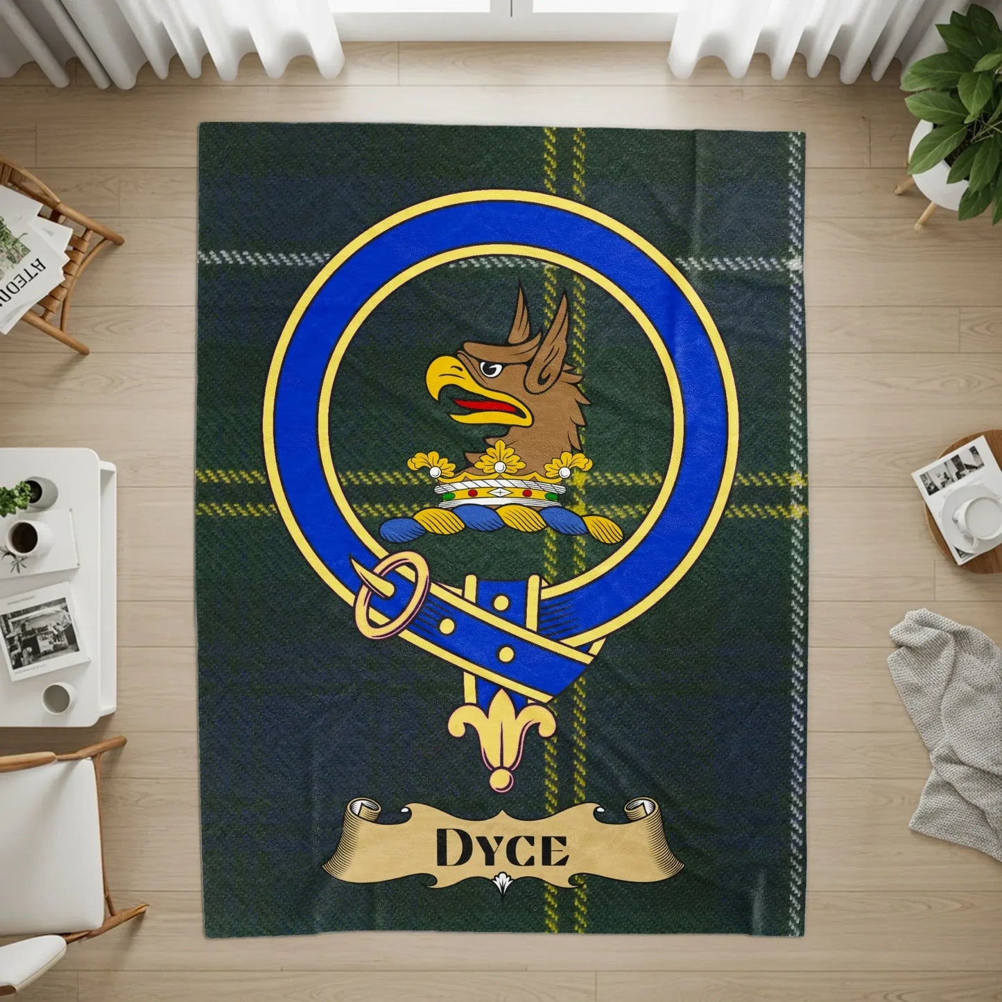Dyce Tartan Plaid Design Area Rug product type