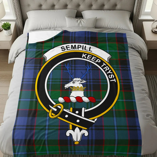 Scottish Clan Tartan Pattern Blanket product