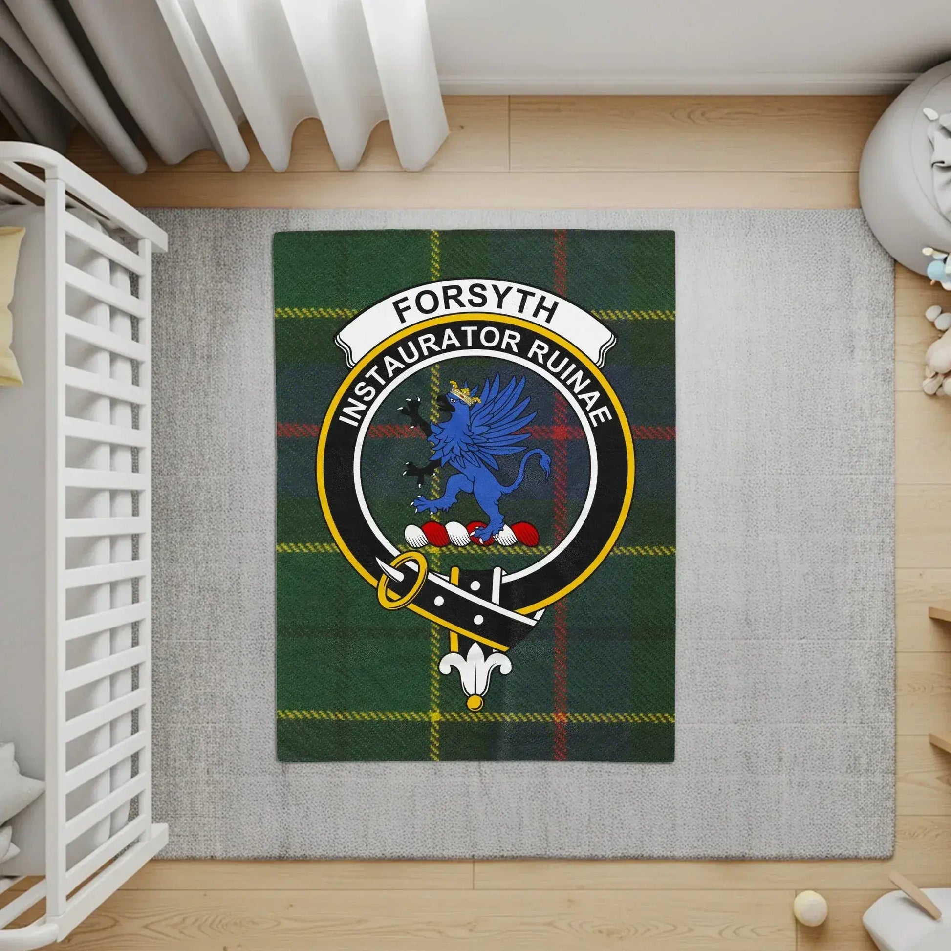 Forsyth Clan Crest Personalized Home Decor Product