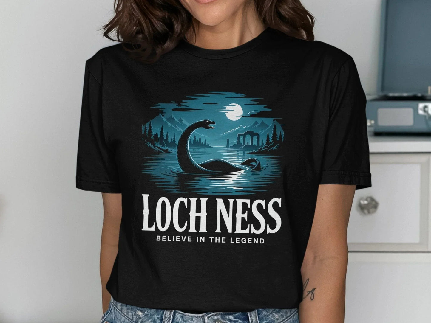 Loch Ness Believe in the Legend Graphic Shirt product