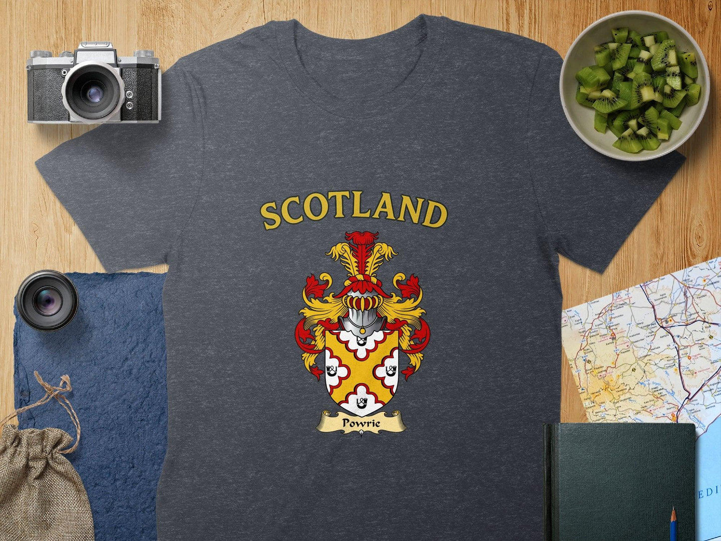 Scotland Family Crest Motif Graphic Tee product