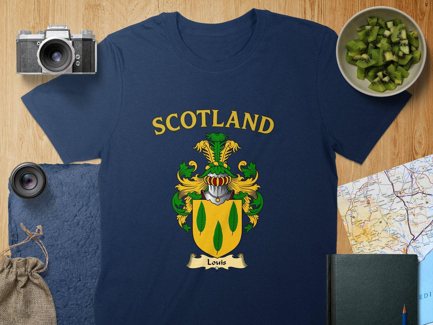Scotland Crested Emblem Graphic T-Shirt product