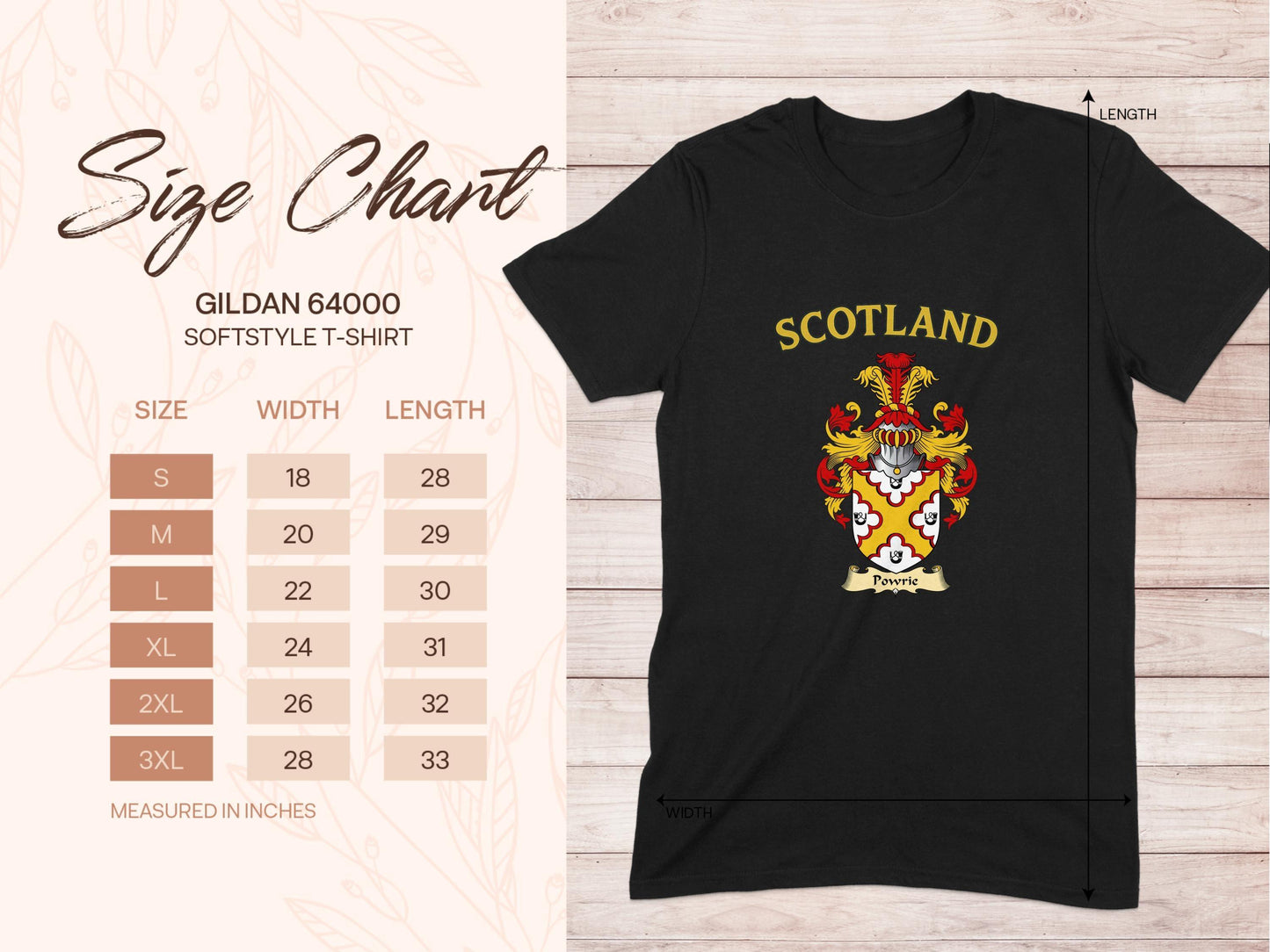 Scotland Lion Crest Design Graphic T-Shirt product type