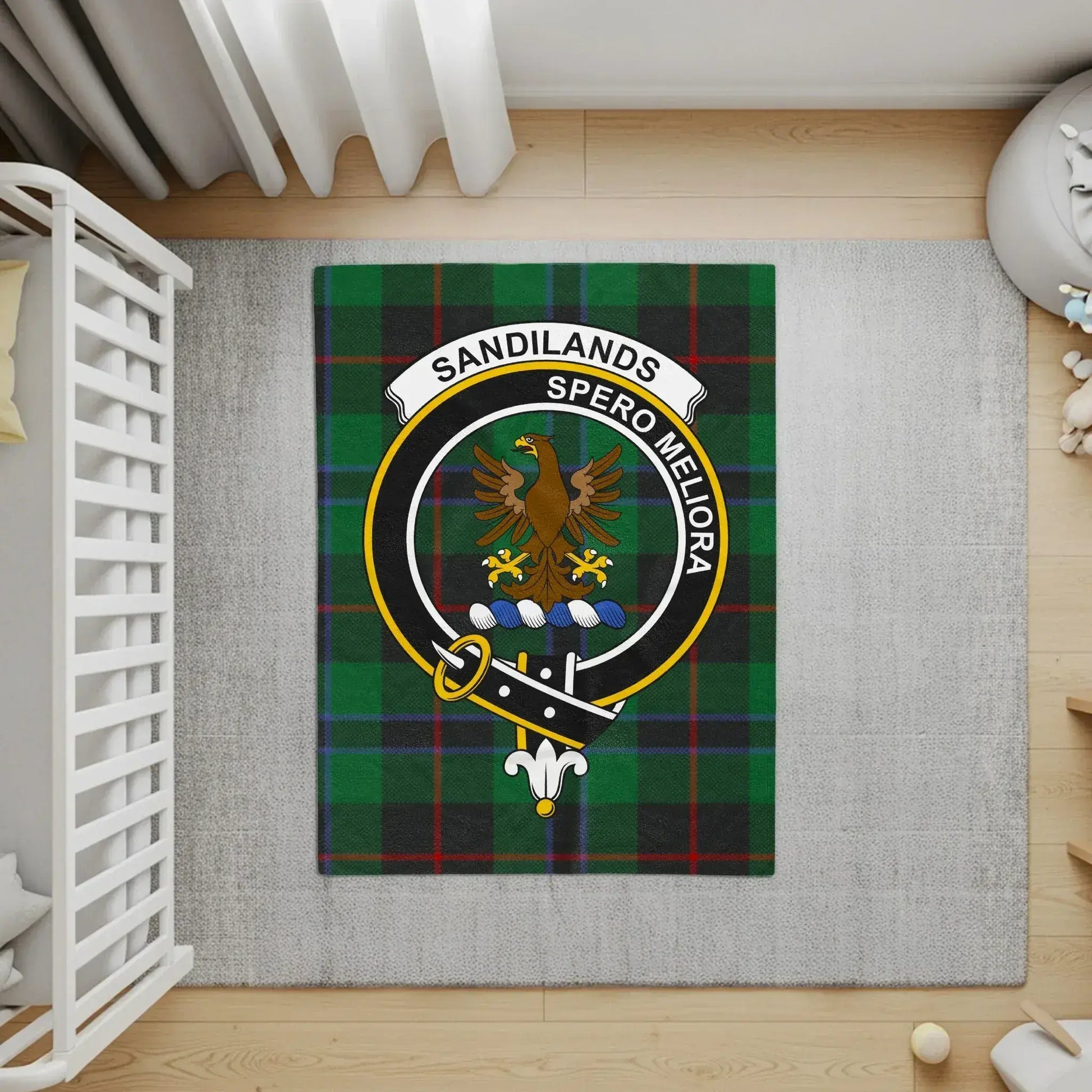 Sandilands Spero Meliora Tartan Accent Rug product