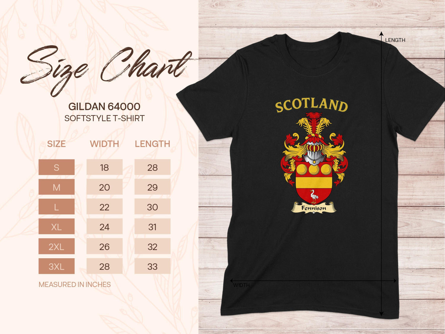 Scotland Crest Family Emblem Softstyle T-Shirt product