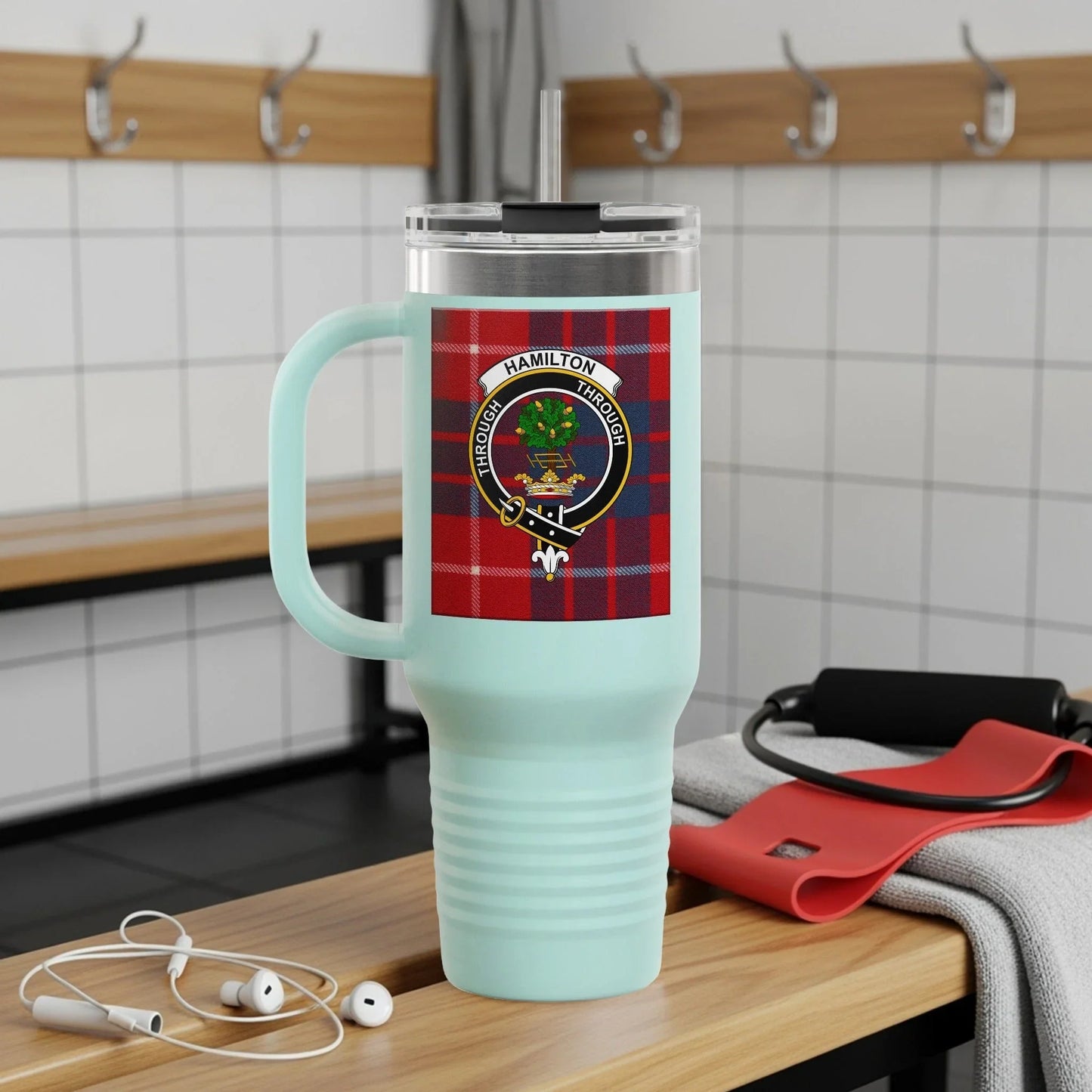 Hamilton Insignia Plaid Large Travel Mug product