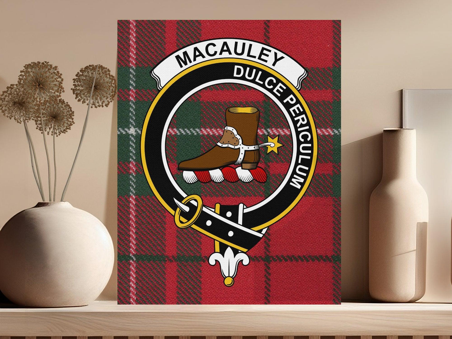 Macauley Dulce Periculum Patterned Wall Art product