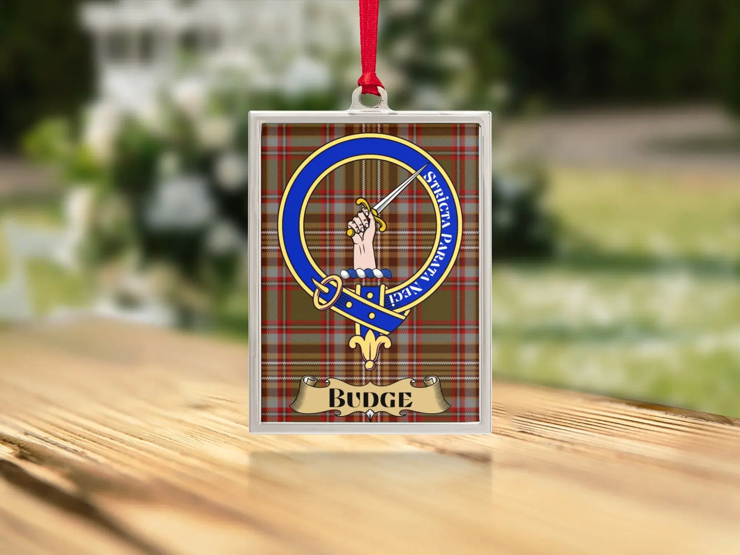 Scotland Badge Crest Rectangular Ornament product