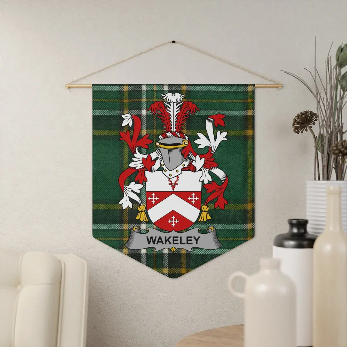 Family Crest Wall Hanging Personalized Decor product type