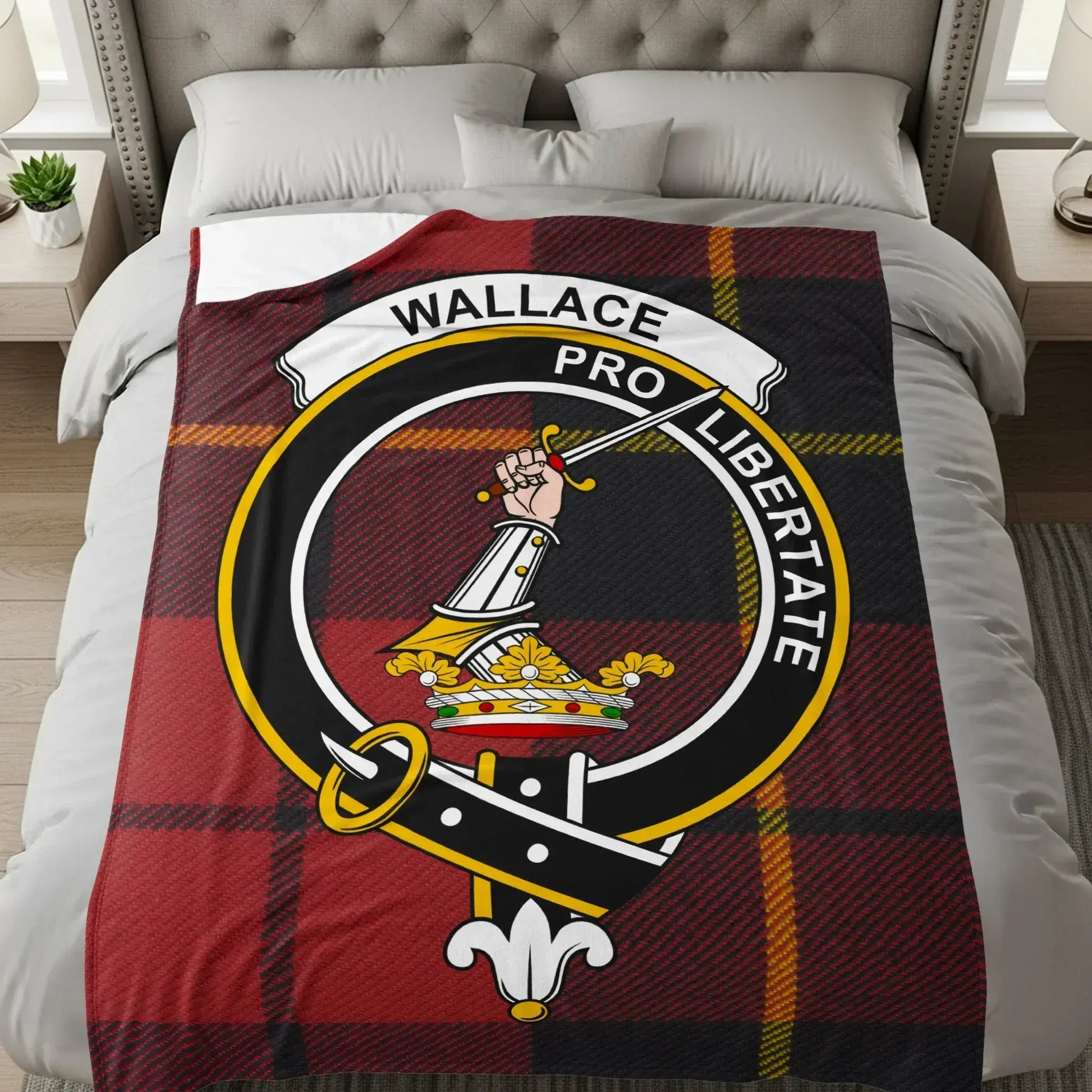 Wallace Pro Liberate Crest Design Blanket product