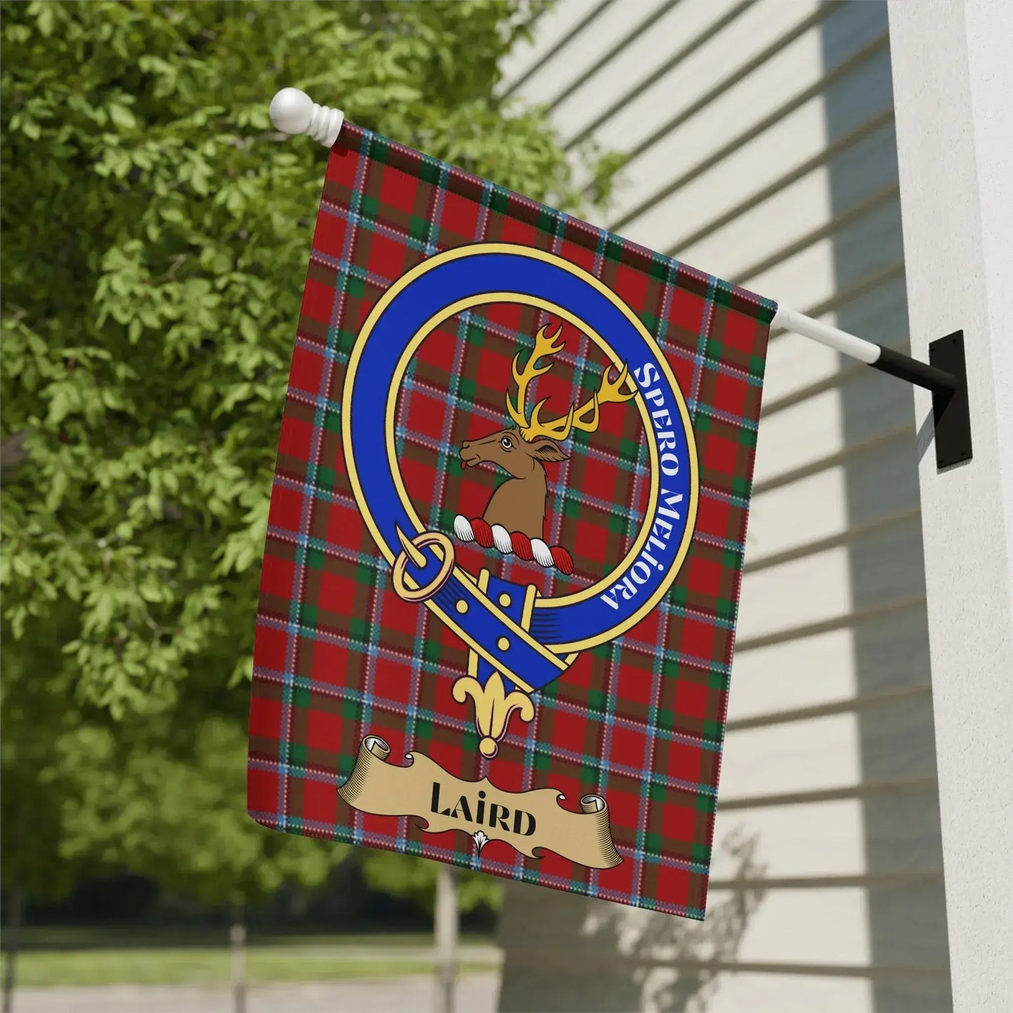 Scottish Clan Crest Tartan Laird Flag product