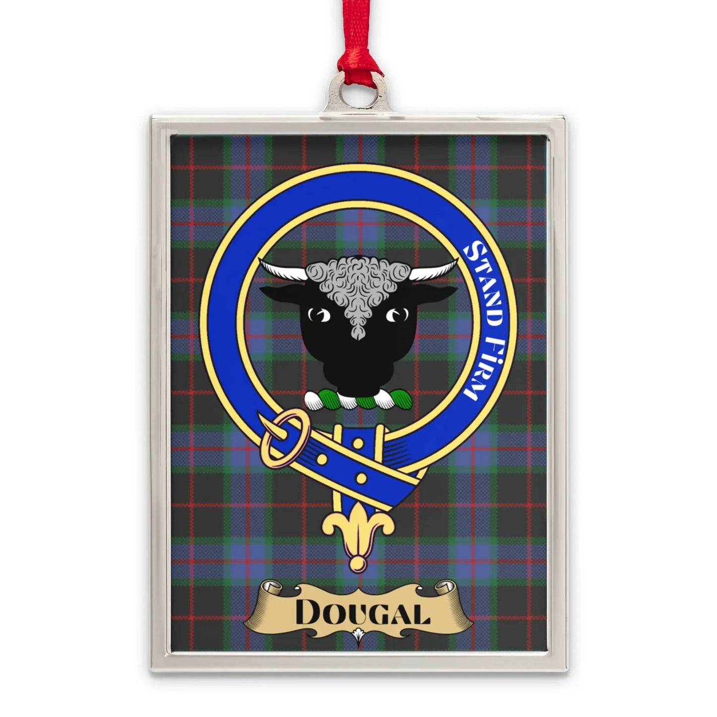 Stand Firm Dougal Scottish Clan Crest product