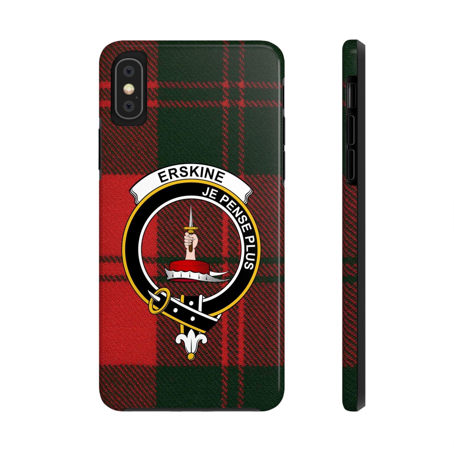 Erskine Clan Scottish Tartan Cell Phone Case