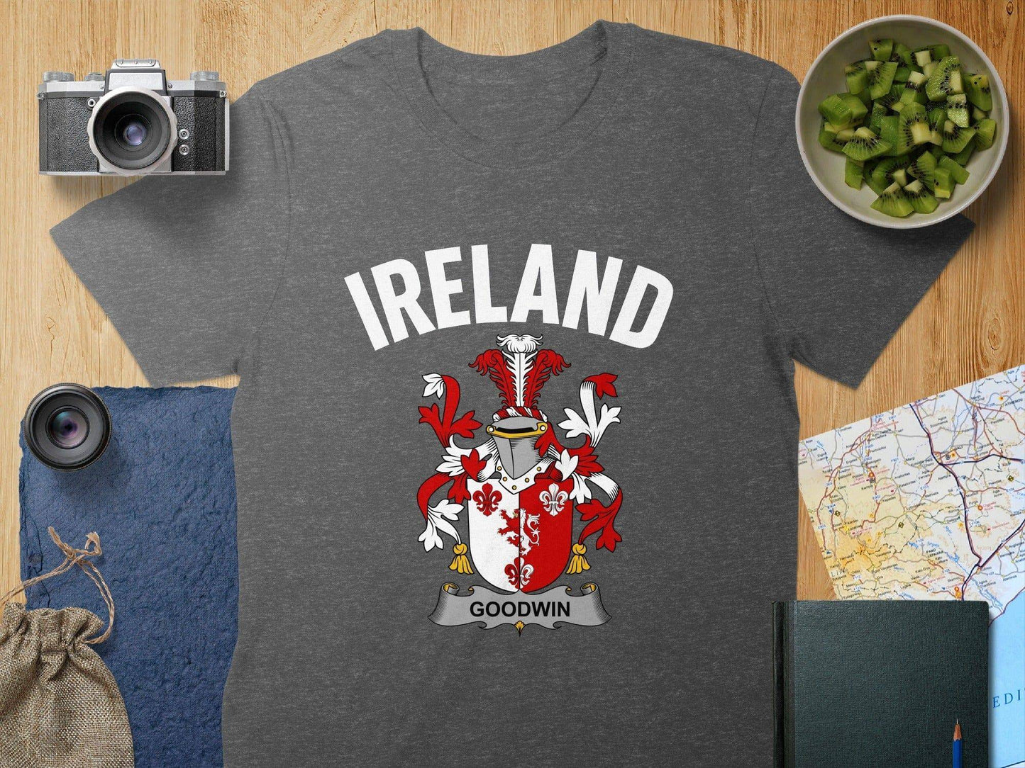 Ireland Family Crest Goodwin Graphic T-Shirt product
