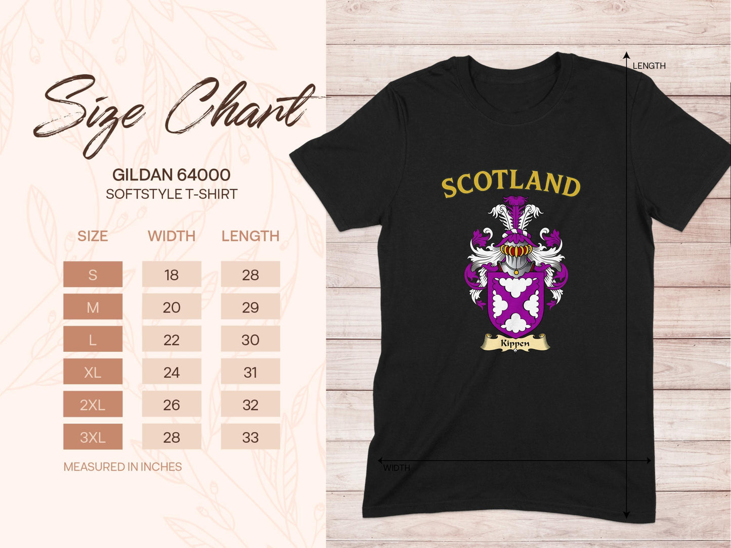 Scotland Family Crest Design T-Shirt product