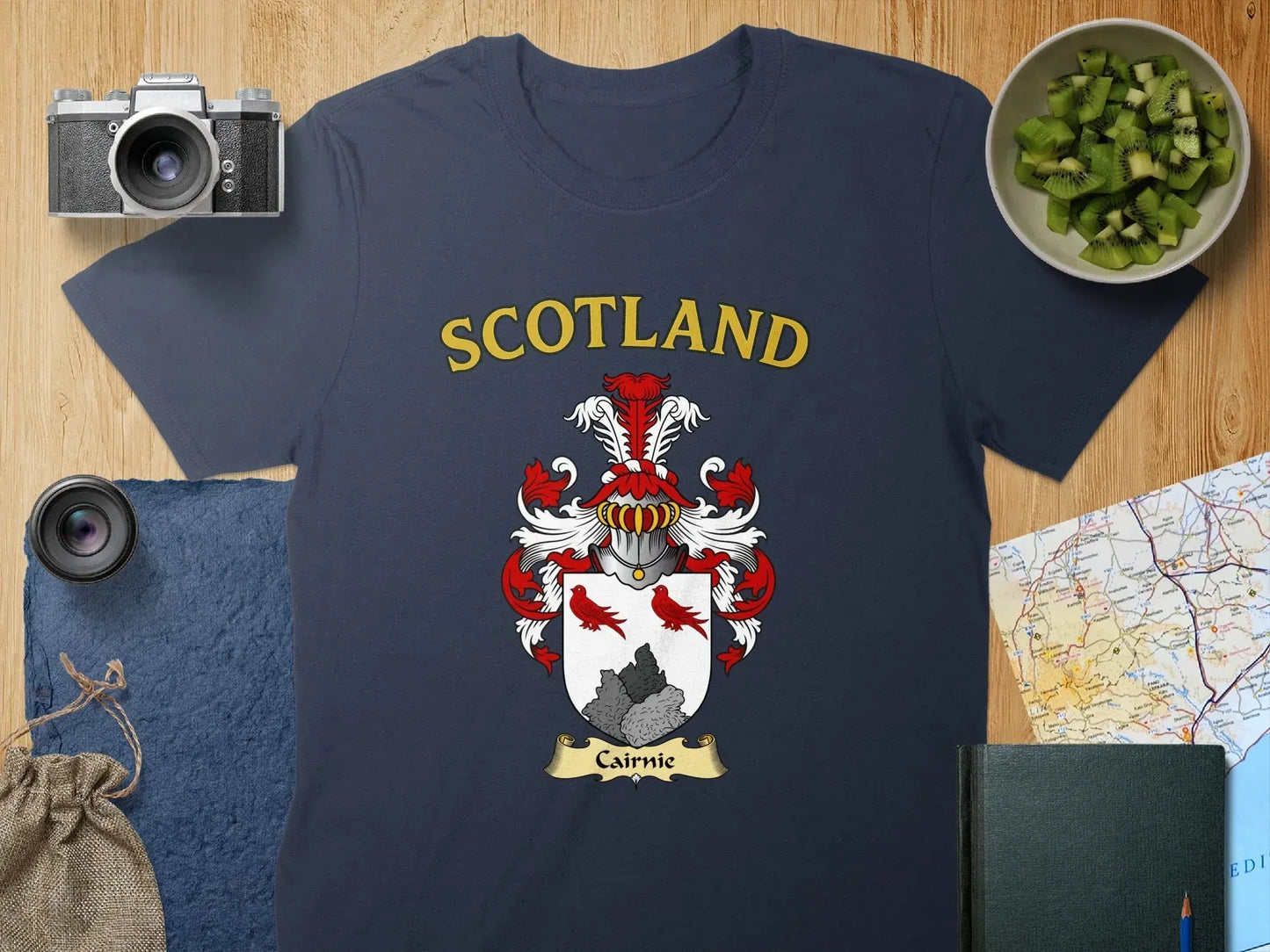 Scotland Cairnie Family Crest Graphic T-Shirt product