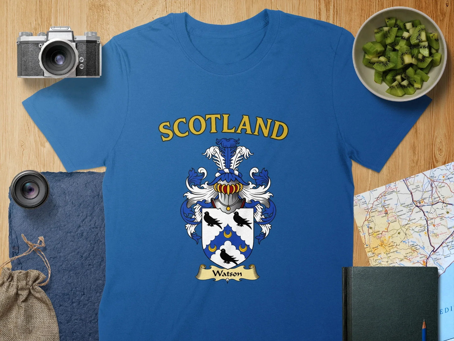 Scotland Watson Family Crest Heritage T-Shirt product