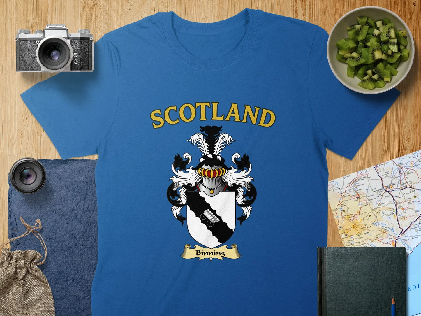 Scotland Family Crest Design Printed T-shirt product type