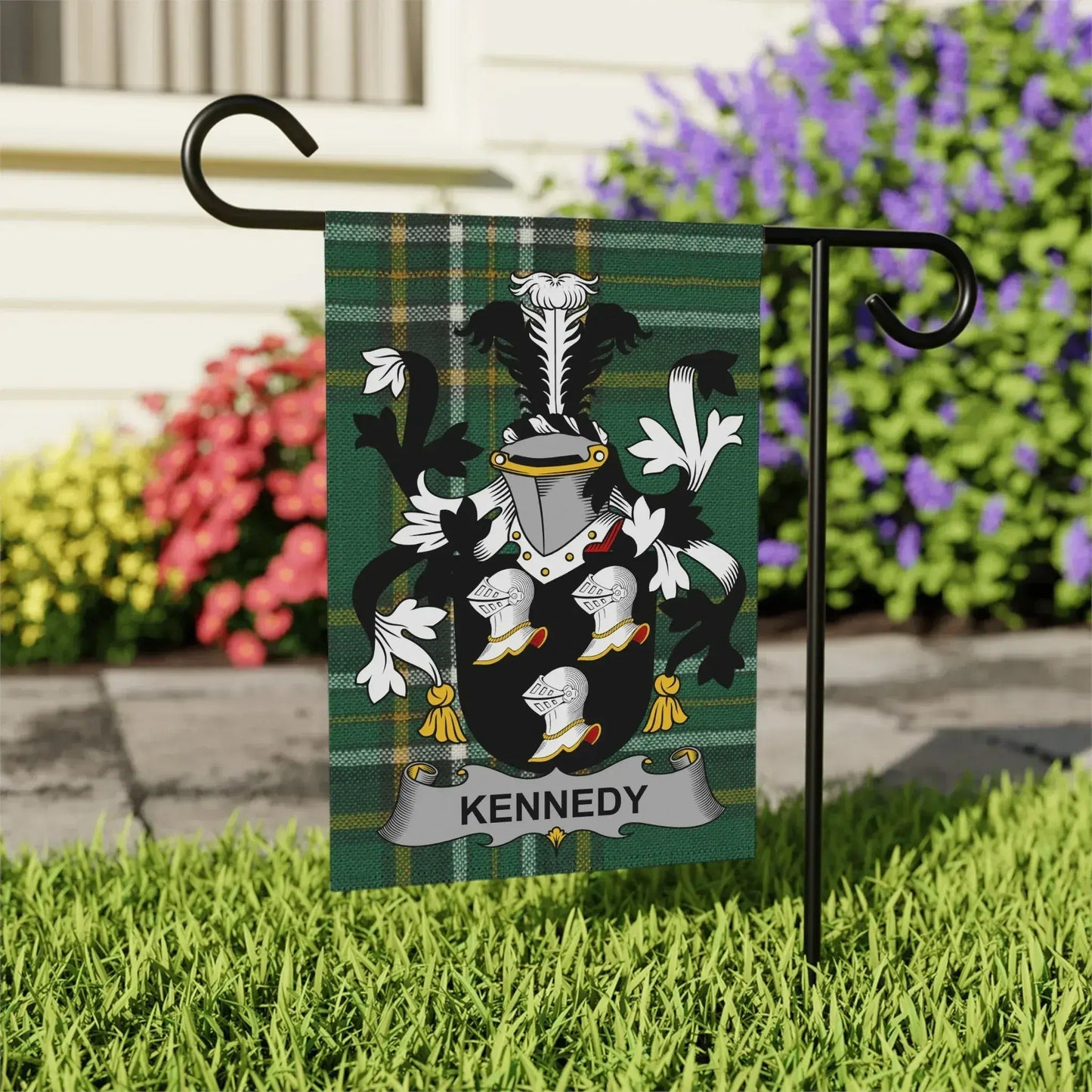 Kennedy Family Crest Garden Flag Outdoor Decor product