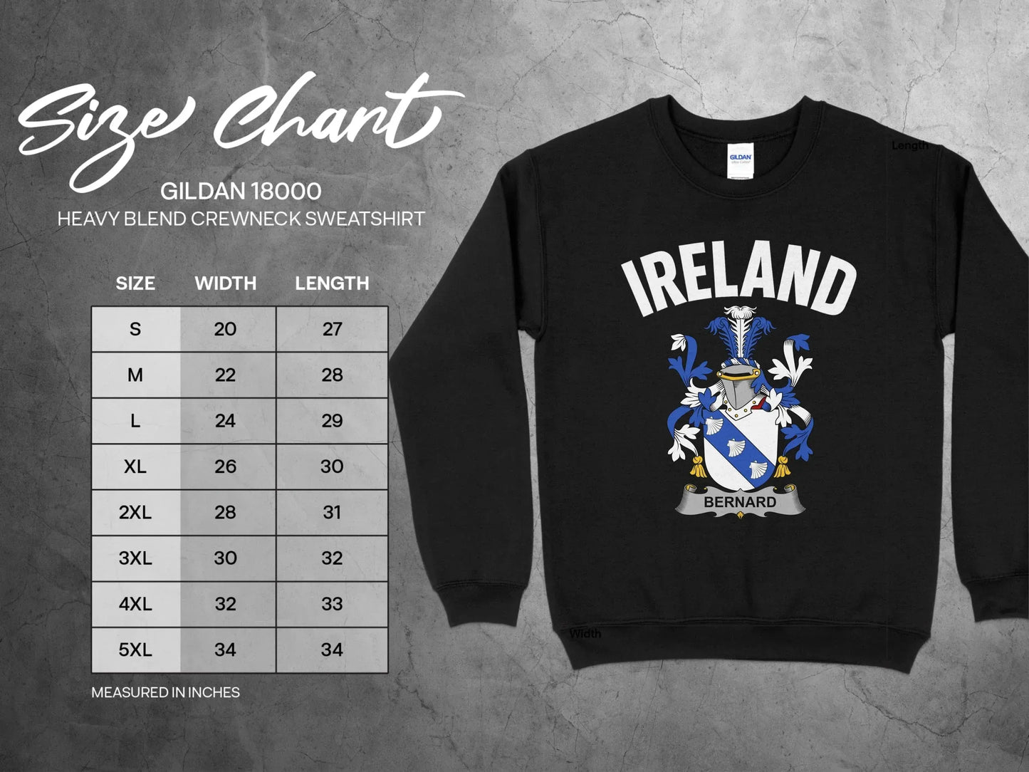 Ireland Bernard Heavy Blend Crewneck Sweatshirt product
