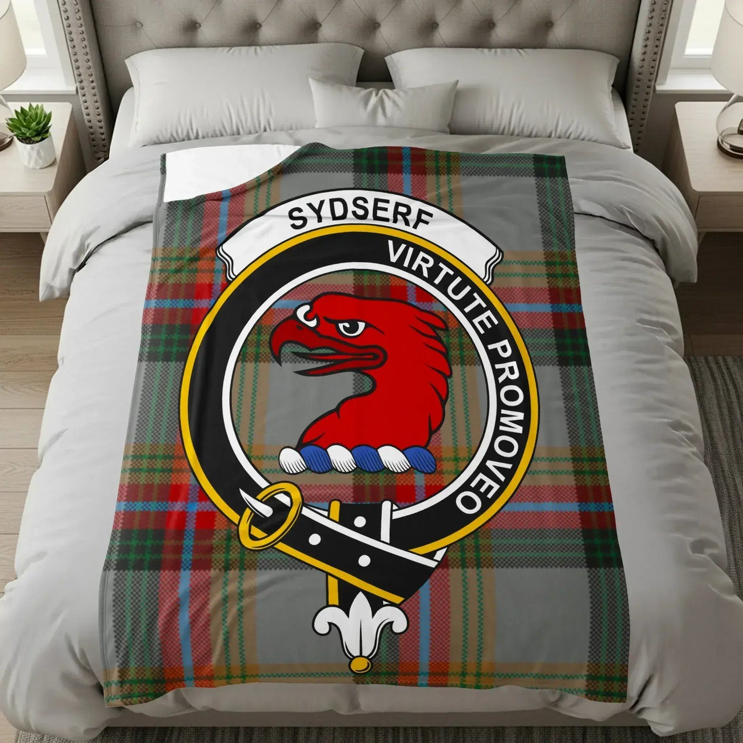 Scottish Crest Design Cozy Warm Throw Blanket product