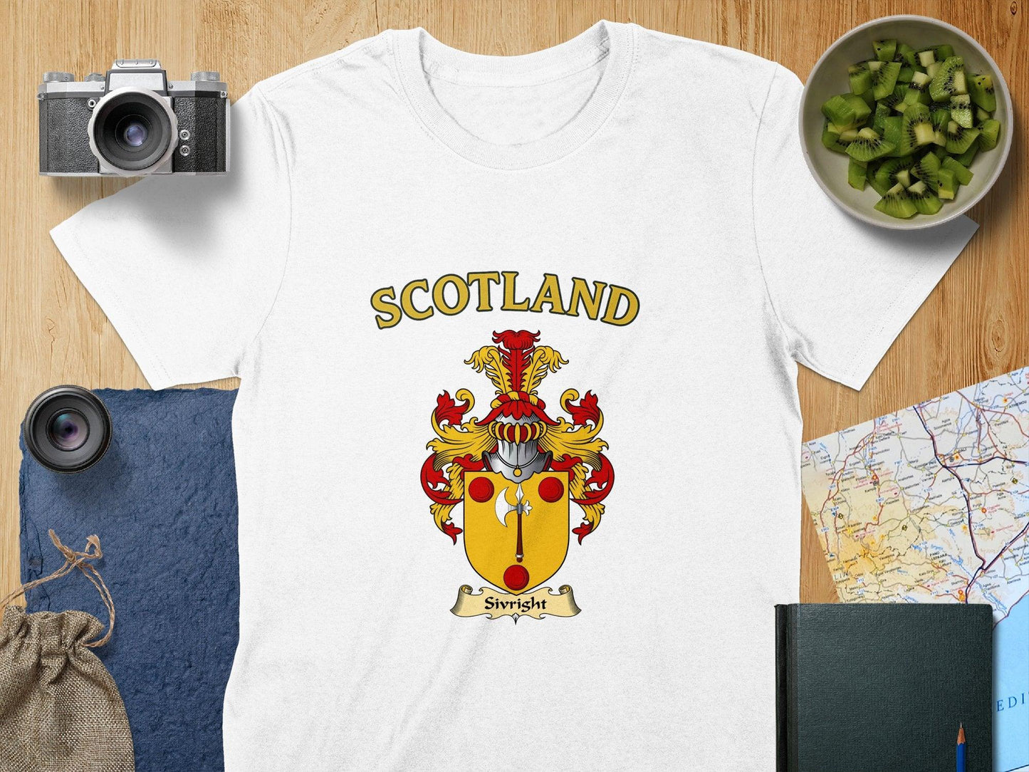 Scotland Family Crest Tee Design T-shirt product