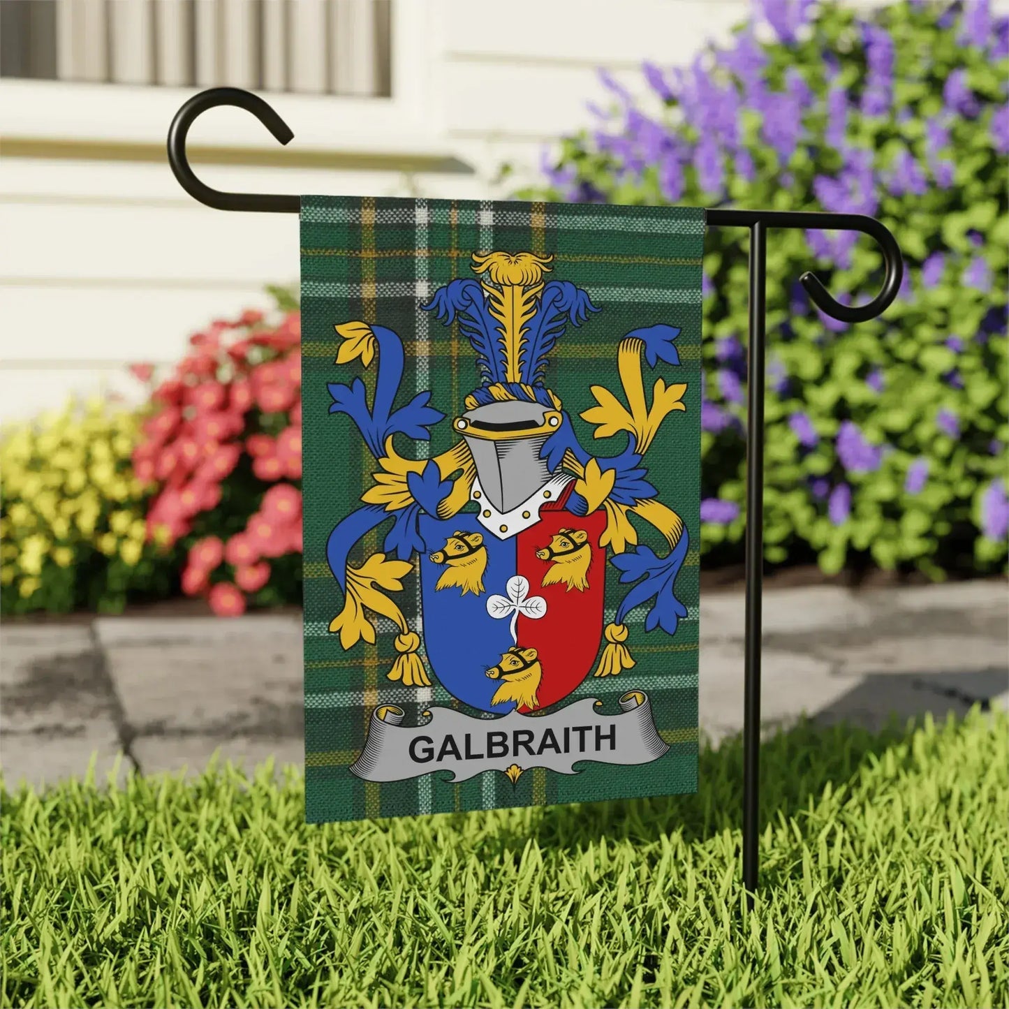 Galbraith Family Crest Outdoor Decorative Flag product
