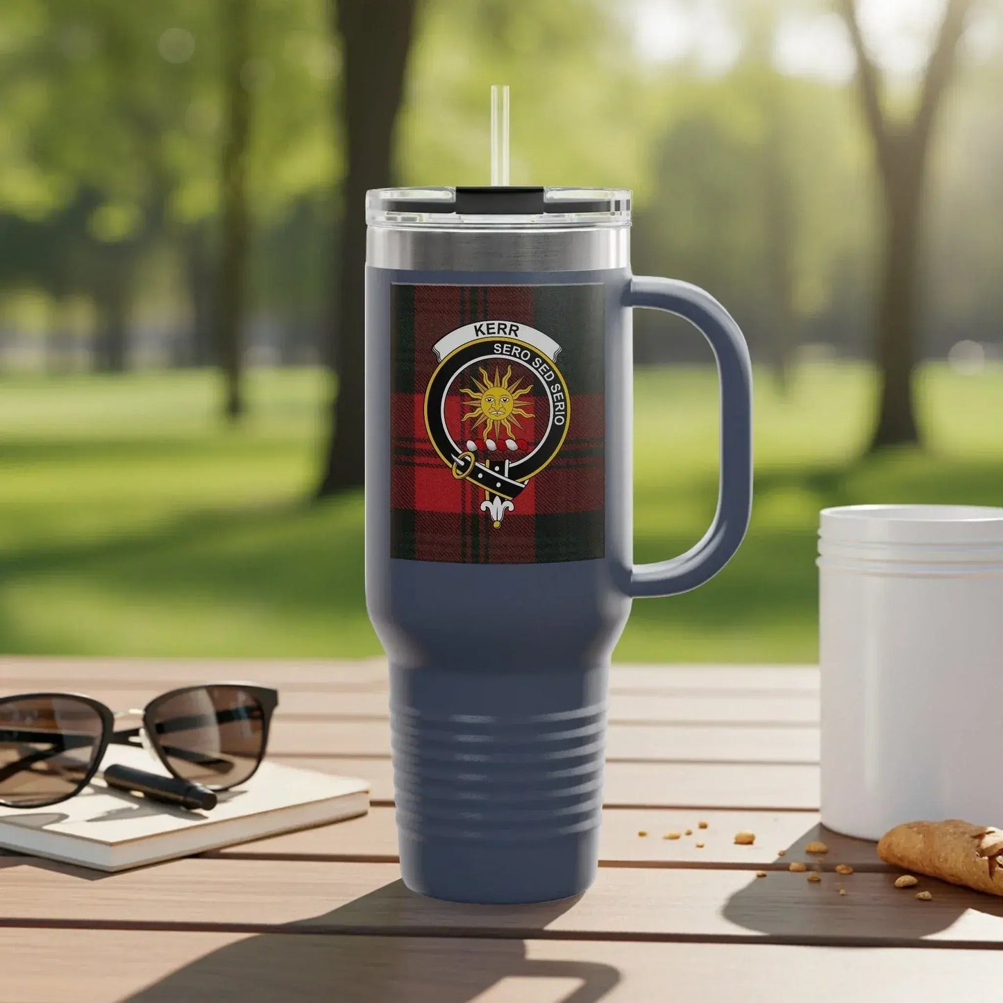 Kerr Clan Tartan Insulated Tumbler Cup Drinkware product