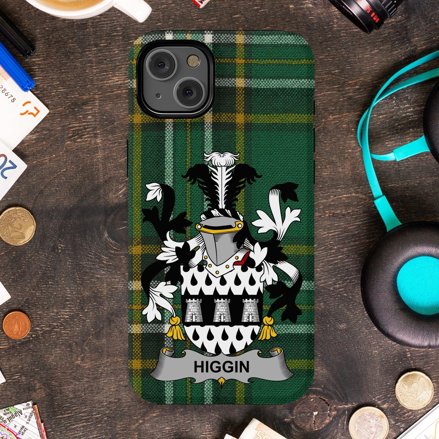 Personalized Coat of Arms Design Phone Case product
