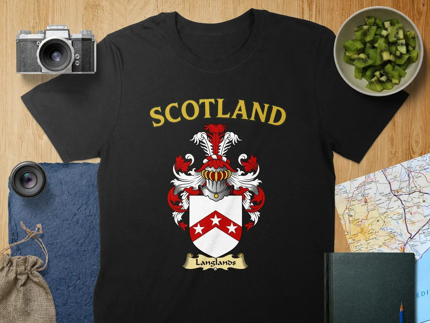 Scotland Langlands Family Crest T-shirt product type