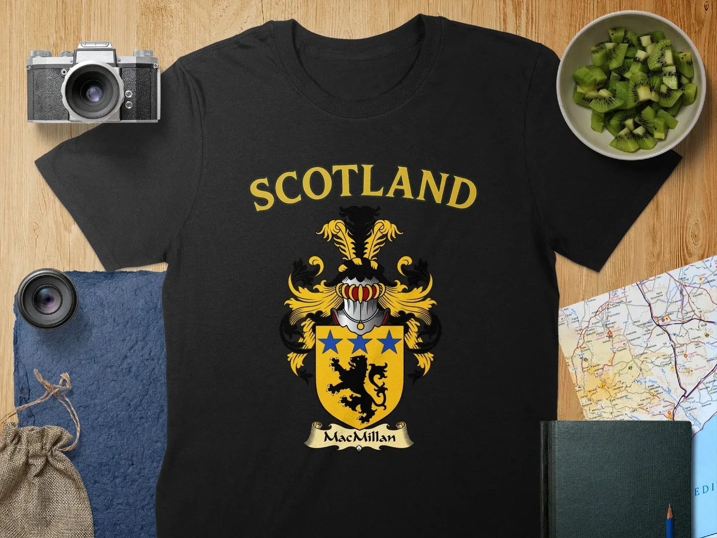 Scotland MacMillan Crest Design T-Shirt product