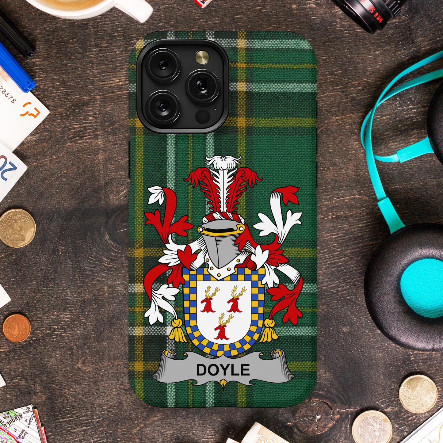 Personalized Family Crest Phone Case product