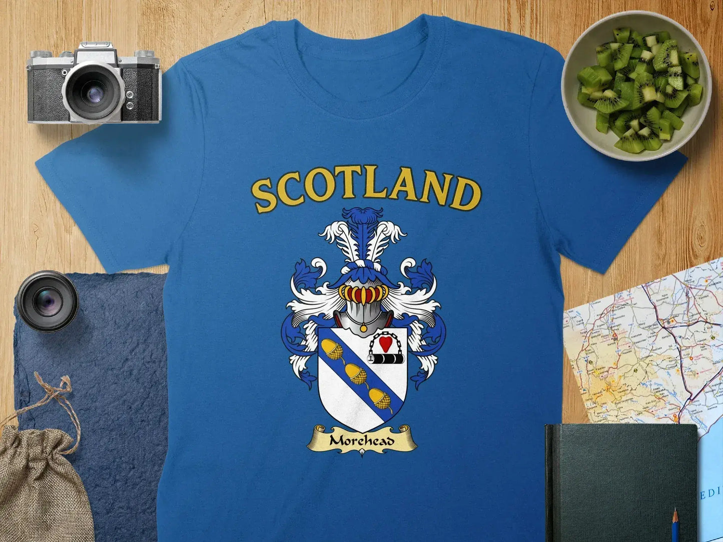 Scotland Morehead Family Crest Shirt product type