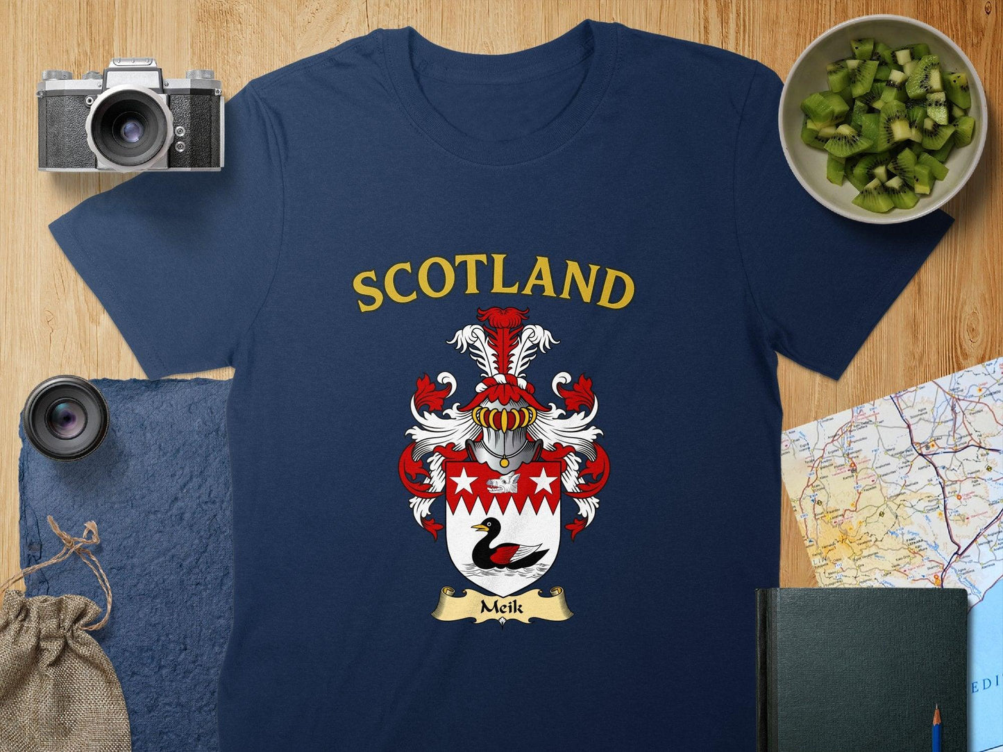 Scotland Family Crest Graphic Printed T-shirt product