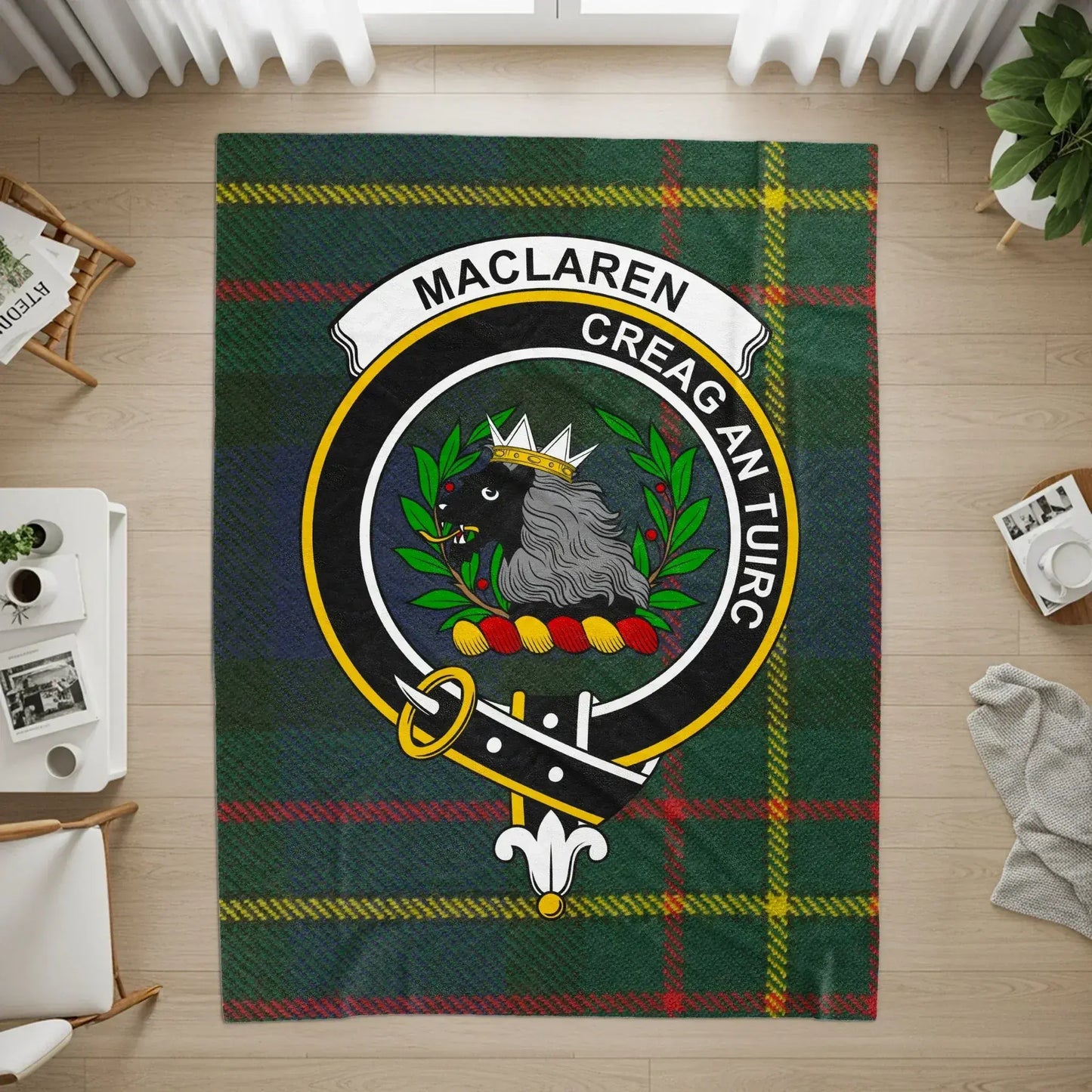 MacLaren Crest Tartan Design Area Rug product type