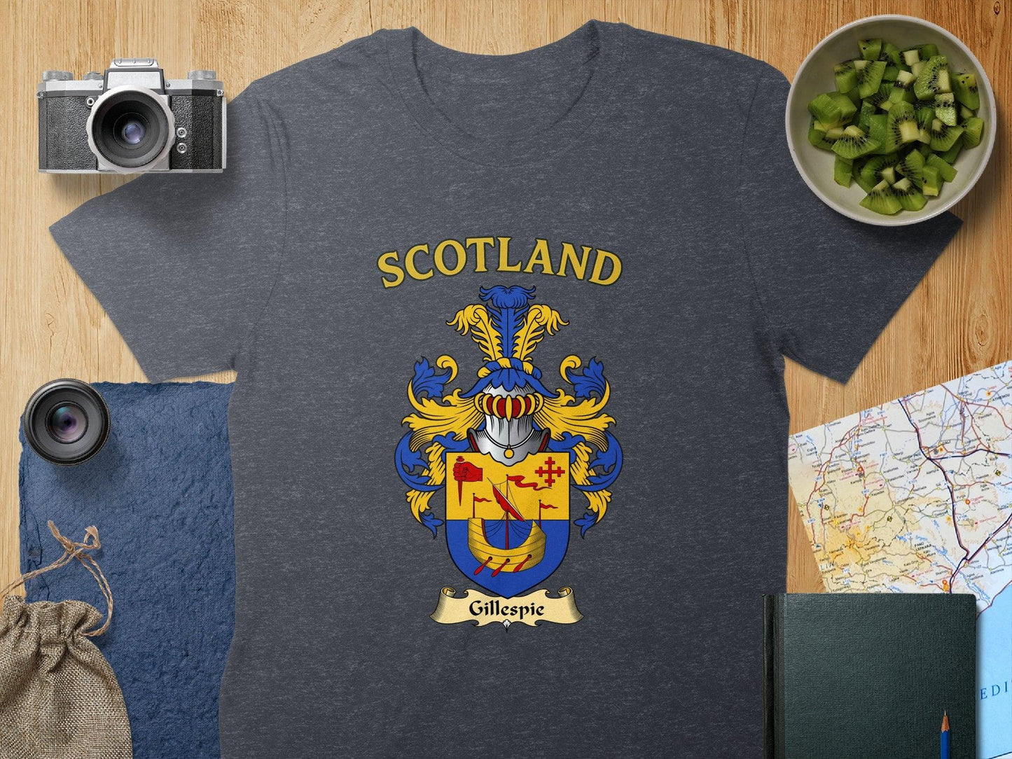 Scotland Gillespie Family Crest T-Shirt product