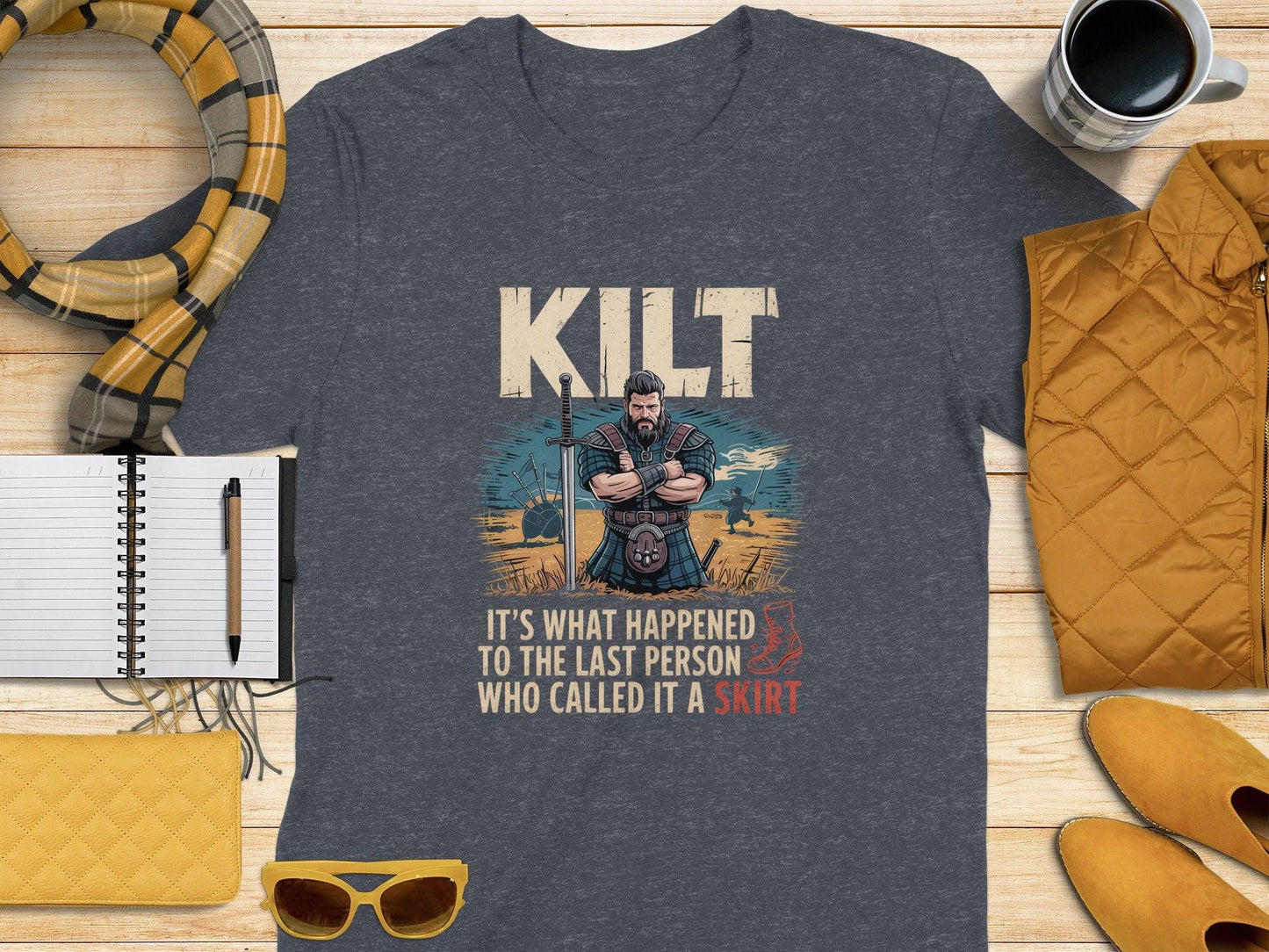 Kilt It's What Happened To The Last Person Skirt product