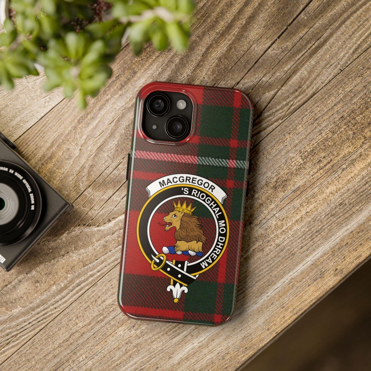 MacGregor Clan Scottish Tartan Cell Phone Case - Celtic Ancestry Gifts