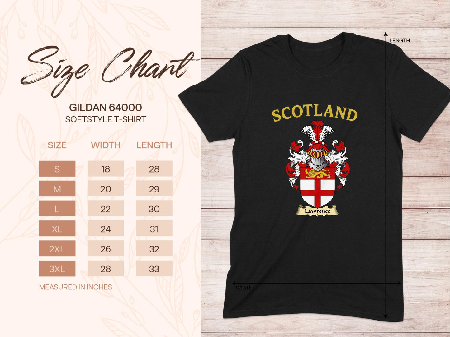 Scotland Family Crest T-Shirt Softstyle Product