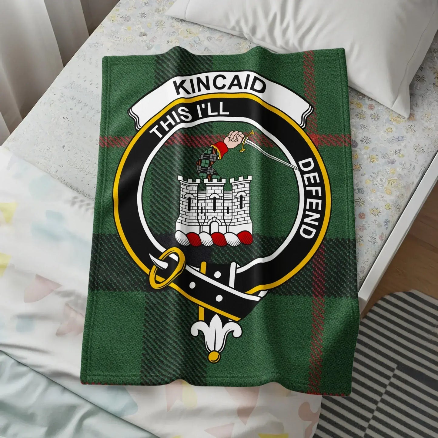 Kincaid This I'll Defend Design Cozy Bed Blanket product type