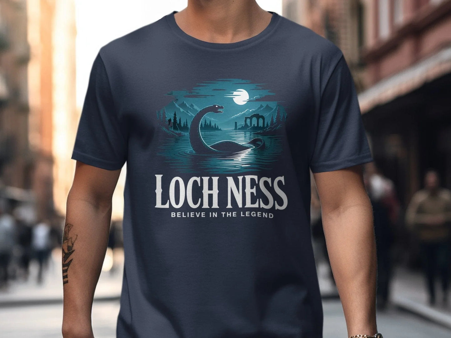 Loch Ness Believe In The Legend Graphic Tee product