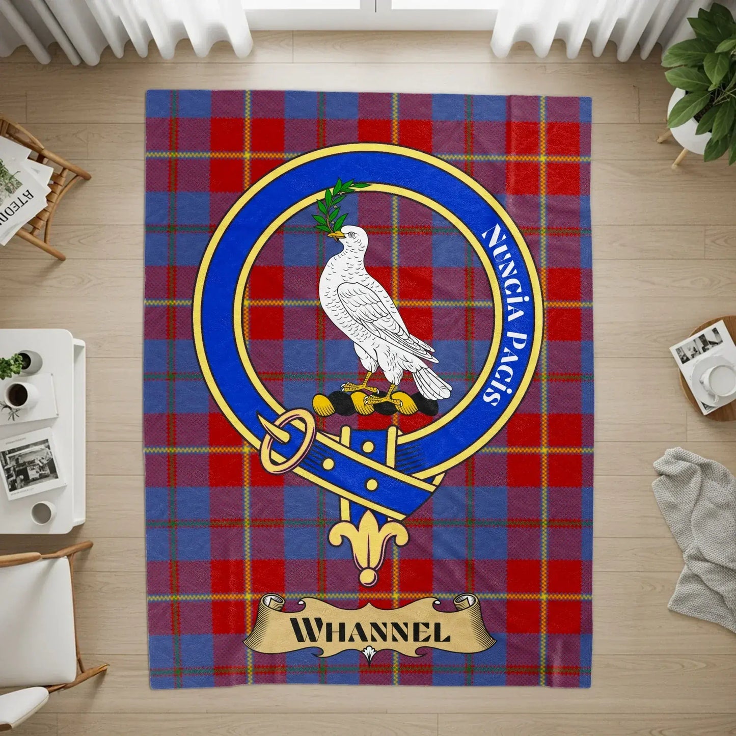 Nescia Pacis Whannel Tartan Design Rug product