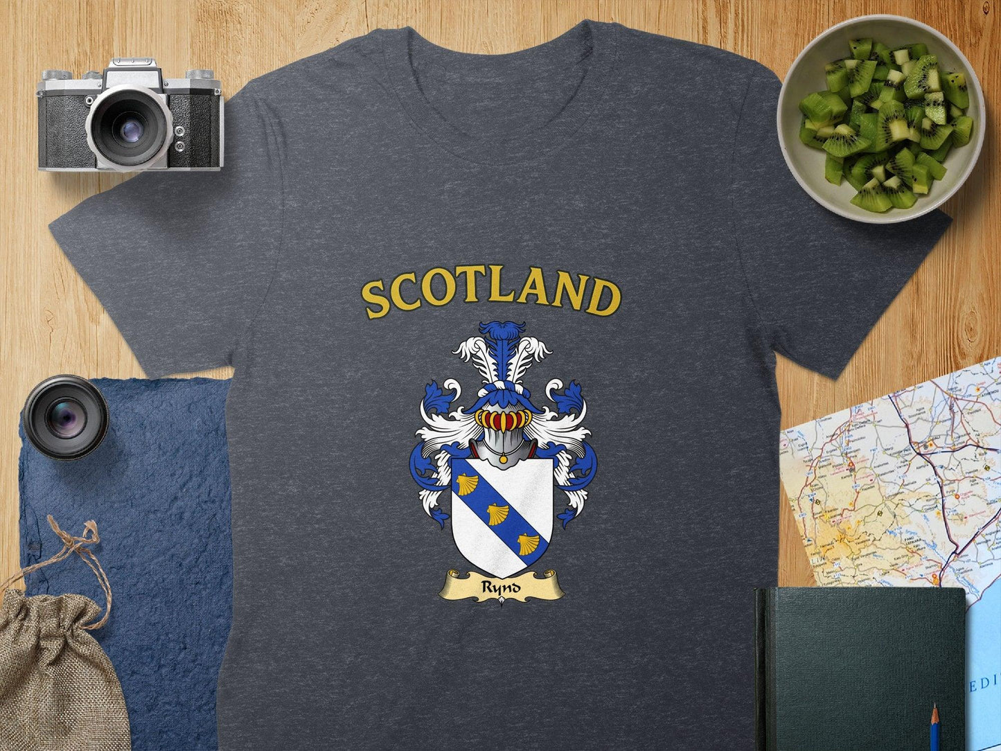 Scotland Emblem Design Casual Wear T-Shirt product type