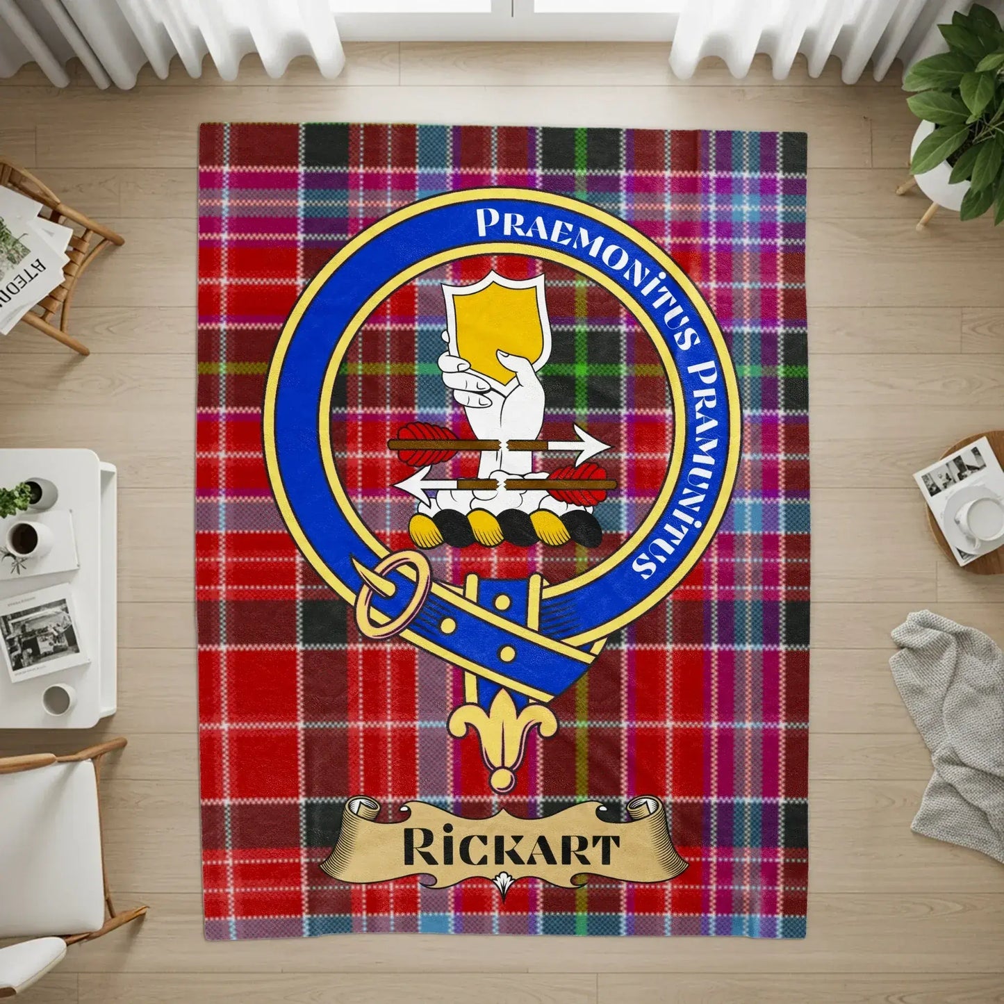 Praemonitus Praemunitus Rickart Tartan Rug product