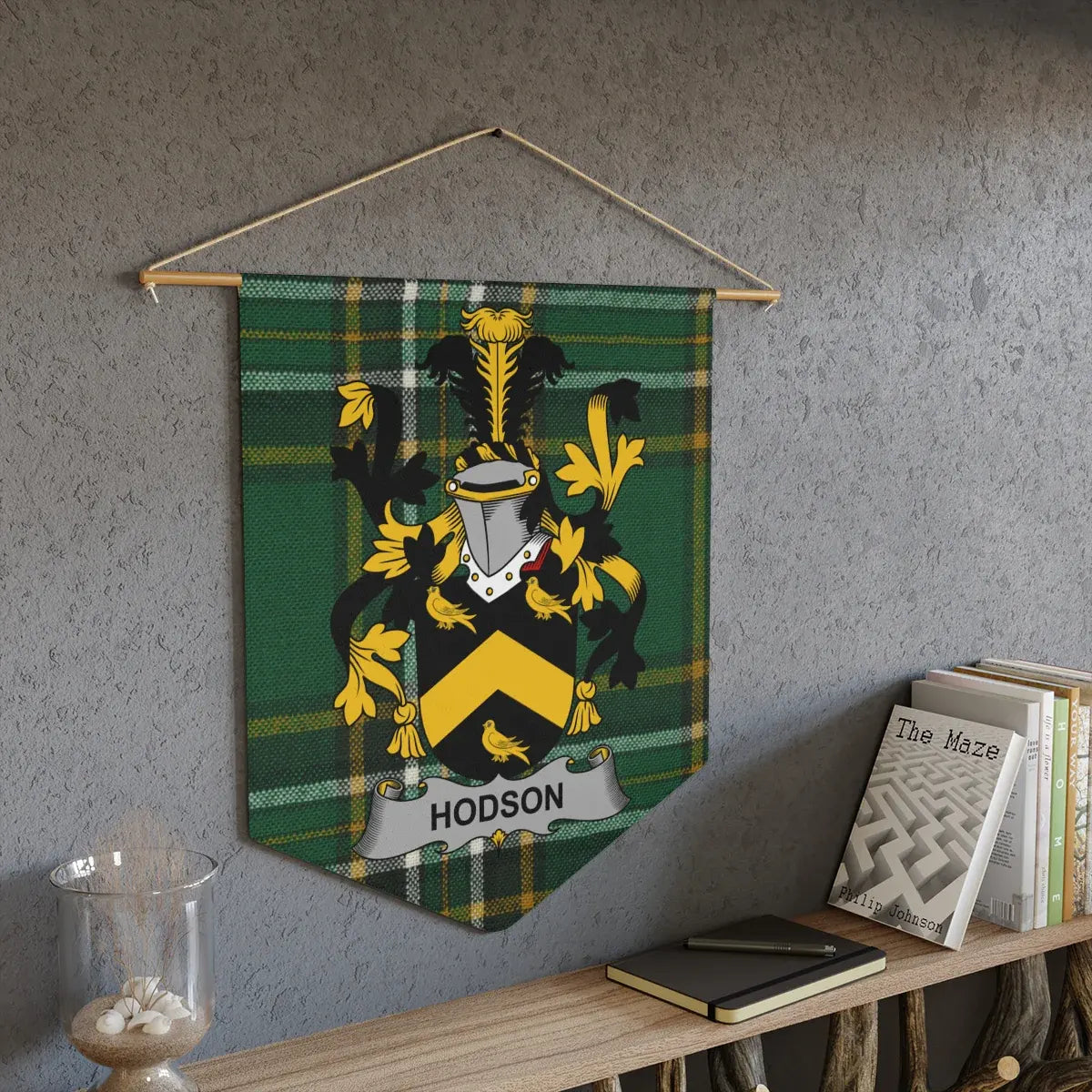 Personalized Family Crest Wall Hanging Decor product type
