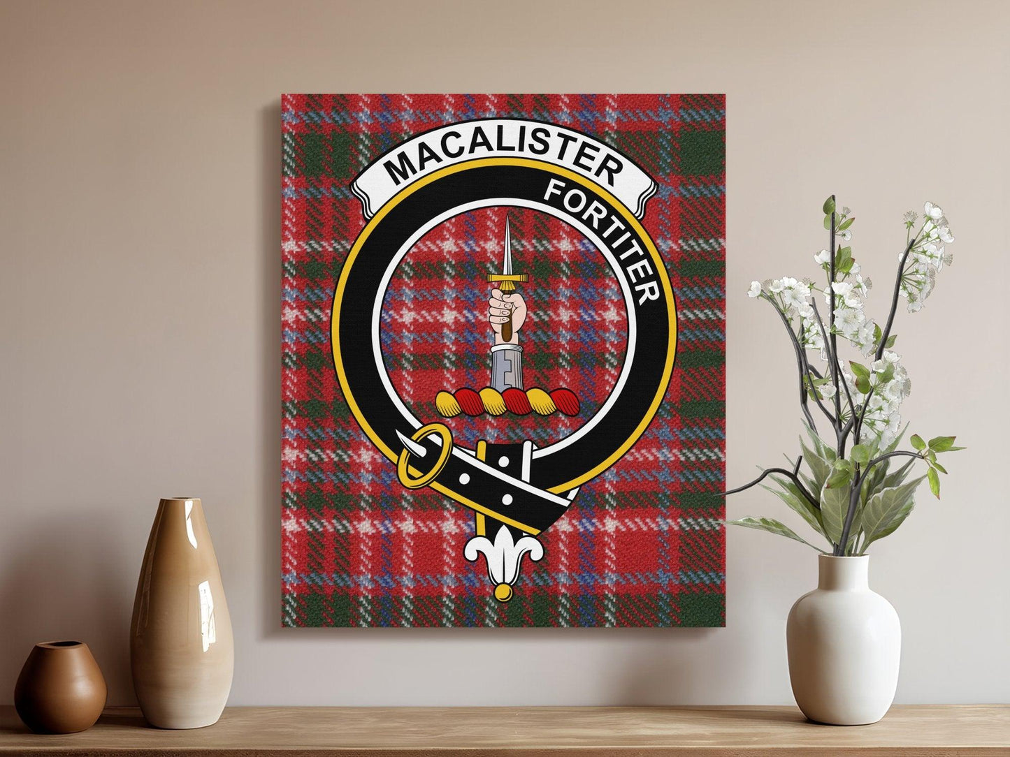 Macalister Fortiter Wall Art Decor for Home product type